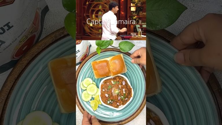 Chef Vikash Khanna recipe | Pav Bhaji  | #youtubeshorts #shortsvideo #ytshorts #shorts #viral #food