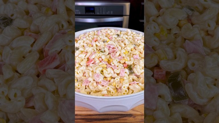 How to Make Pasta Fría de Coditos Easy Recipe #shorts