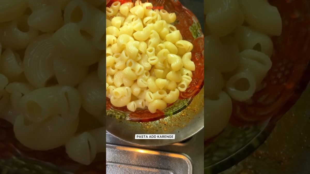 part2 Cooking Butter Cheese Pasta #neginilayam #cooking #shorts