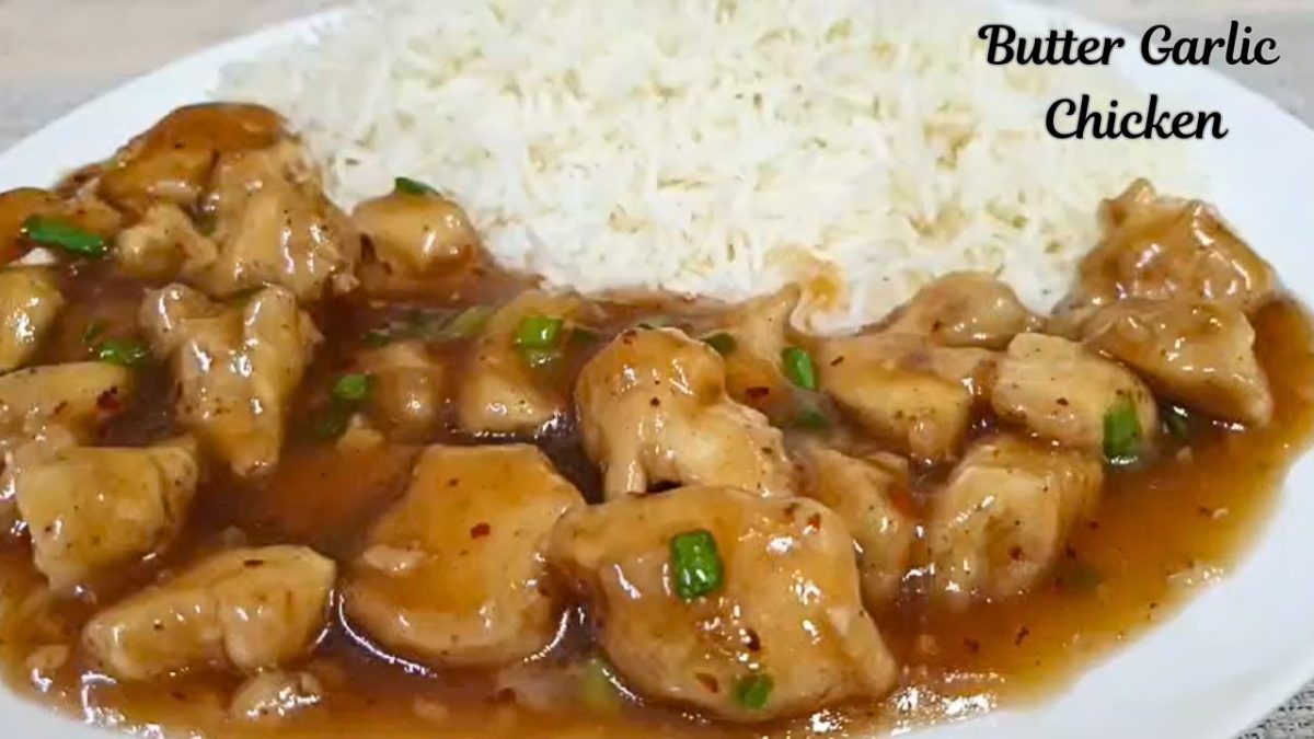 Butter Garlic Chicken Recipe-with English Subtitle | How to make Butter Garlic Chicken