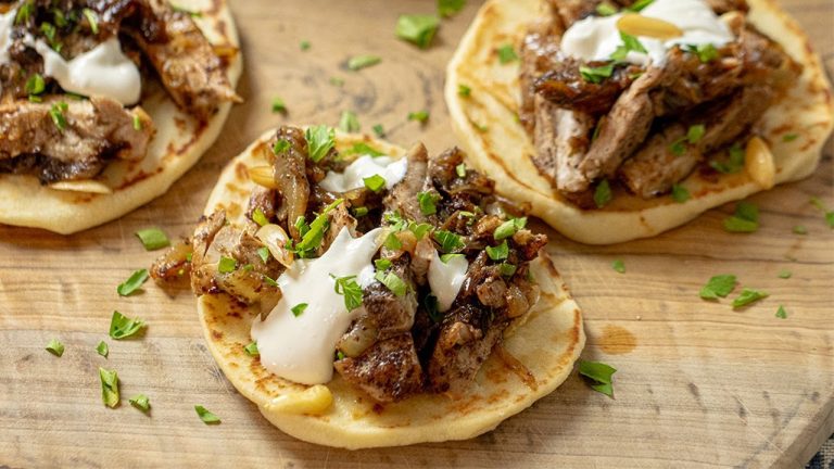 Delicious Sumac Chicken Pitas (Musakhan recipe!) Ready in 30 Mins!