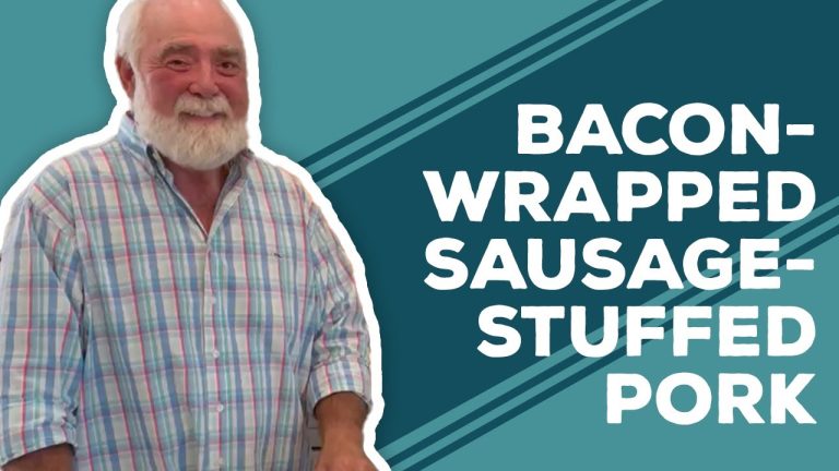 Love & Best Dishes: Bacon-Wrapped, Sausage-Stuffed Pork Tenderloin Recipe