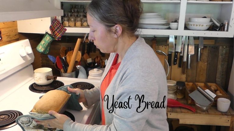 My favorite bread recipe made with YEAST!