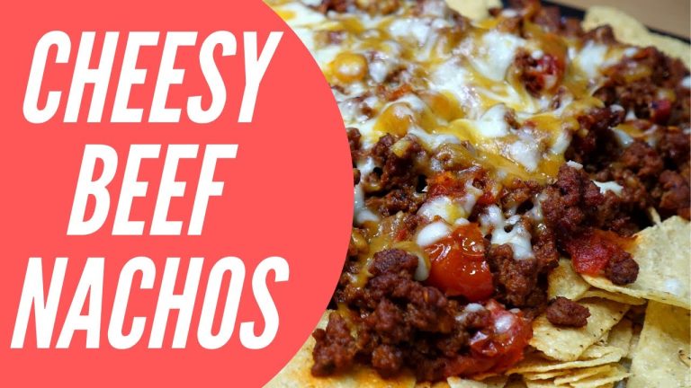 CHEESY BEEF NACHOS RECIPE | HOW TO MAKE CHEESY BEEF NACHOS EASY