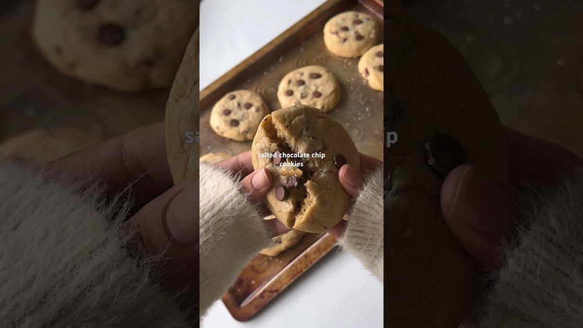 The Perfect Chocolate Chip Cookie? 🍪 #cookies #recipes #baking