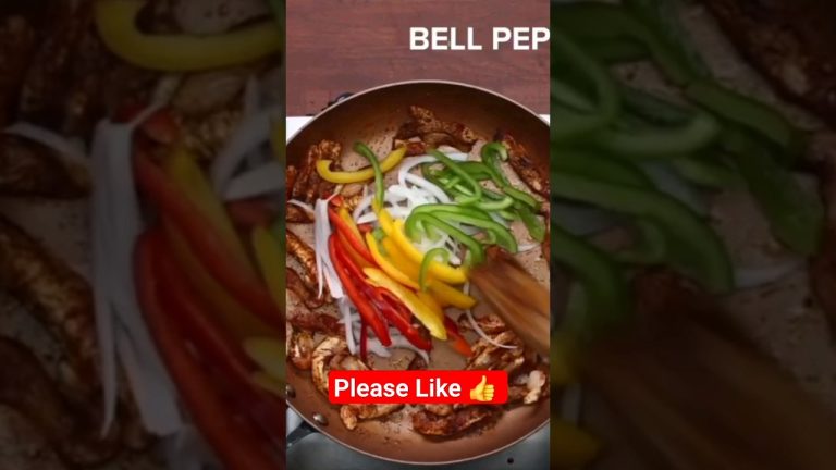 Best Chicken Fajita Recipe #shorts #foryou #youtube #foryourpage #viral #food