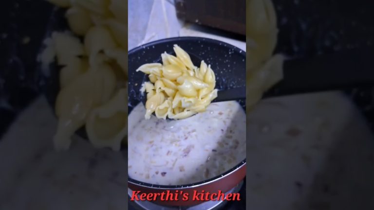 White Pasta recipe in tamil | கிரீமியான ஒயிட் பாஸ்தா கண்டிப்பா செஞ்சு பாருங்க #whitepastarecipe