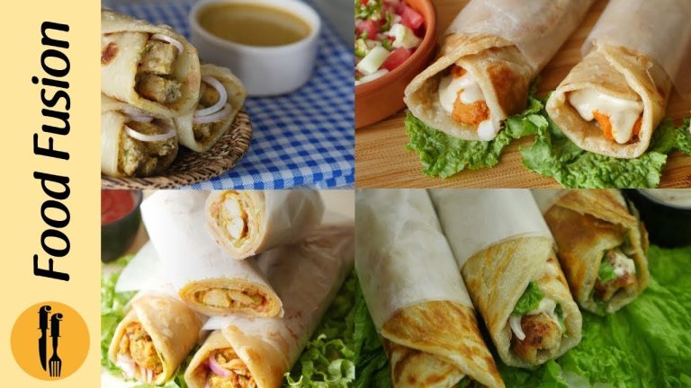 Most Wanted Paratha Roll Recipes By Food Fusion