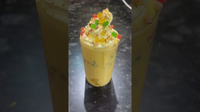 Mango Mastani ASMR #mango #mangoshake #asmr #shorts