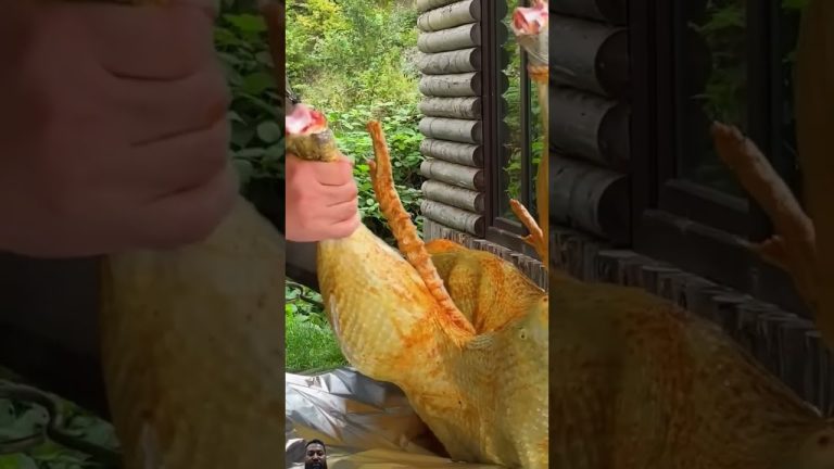 #food #cooking #nature #villagelife #outdoorcooking #recipe #meat #village #primitive #seafood