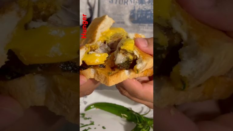 Fish fry with bread 🍞 #hunger #food #fish #fray #spicy #burger #bread #ticktock #coding #viral