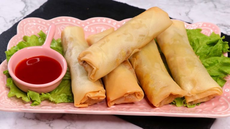 চাইনিজ ভেজিটেবল স্প্রিং রোল (ফ্রোজেন পদ্ধতি সহ,ইফতার রেসিপি) | Vegetable Spring Rolls/Chinese roll