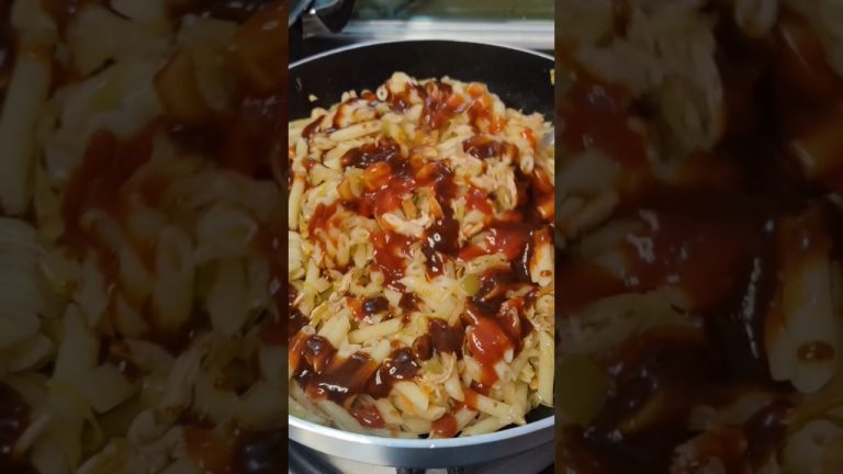 BBQ Chicken Pasta Recipe |Tasty Pasta Recipe with Barbee Q Sauce | pasta Recipe by FlavorFlix#viral