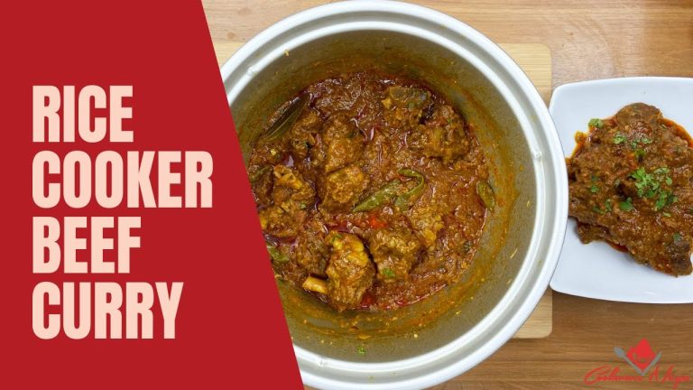 Rice Cooker Beef Curry | Best Easy Beef Curry Recipe for Bachelors