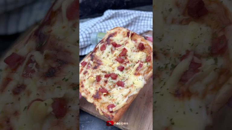 BBQ Chicken and Bacon Toastie