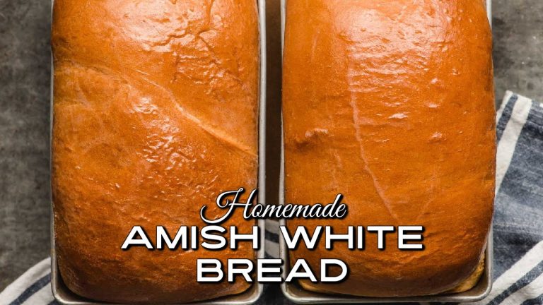 Homemade Amish White Bread Recipe
