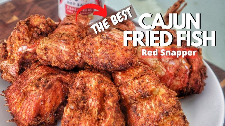 Best Cajun Fried Fish Recipe | Red Snapper Recipes