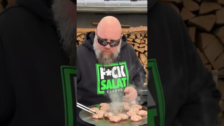 Es kommt doch nicht auf die Größe an 😉 #bbq #030bbq #bifteki #grillrostfamily