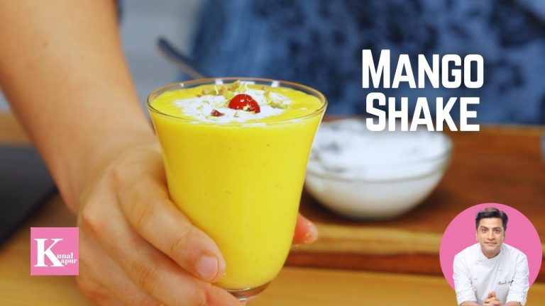 Mango Shake | आम शेक मिल्क्शेक स्मूदी | Mango Milkshake Smoothie | Kunal Kapur | Indian Mango Recipe