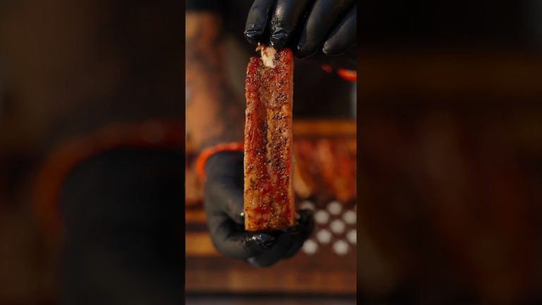 Iberico Pork Spareribs. These aren’t your “fall off the bone” ribs. #spareribs #smokedribs #tftibbq