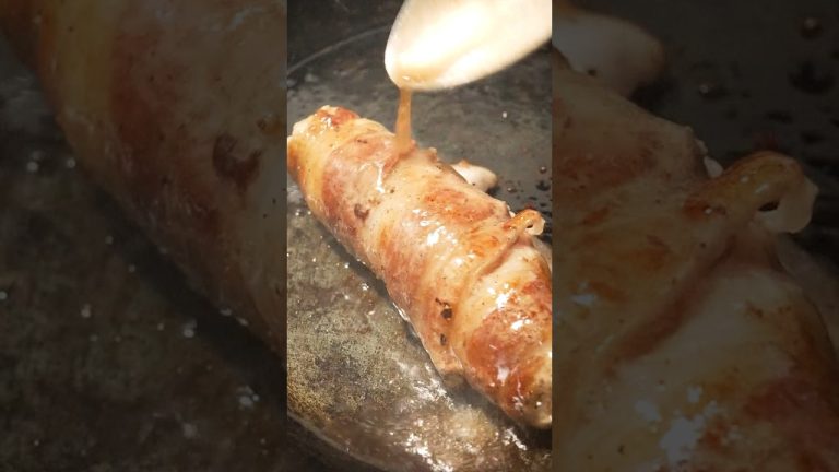 豚肉を巻き巻きする料理 #shorts#pork #ポーピエット