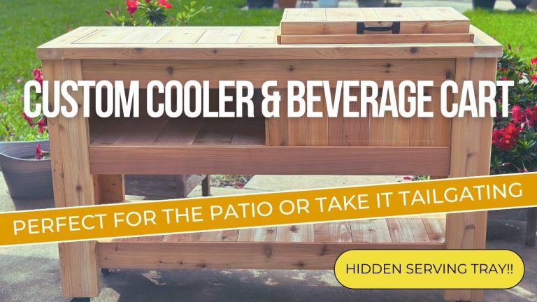 #Ultimate #Beverage / #Cooler Cart – #Perfect for a #Pool #Party , #BBQ & #Tailgating
