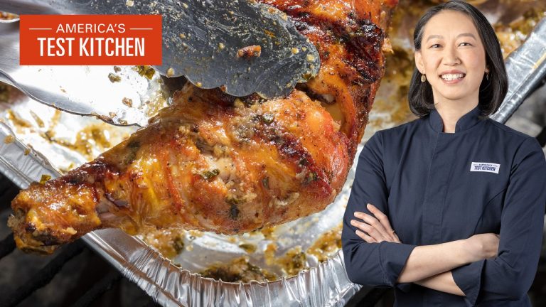 How to Make Grilled Chicken with Adobo and Sazón