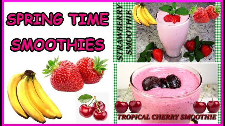 Spring Into Smoothies: Refreshing Fruit Smoothie Recipes