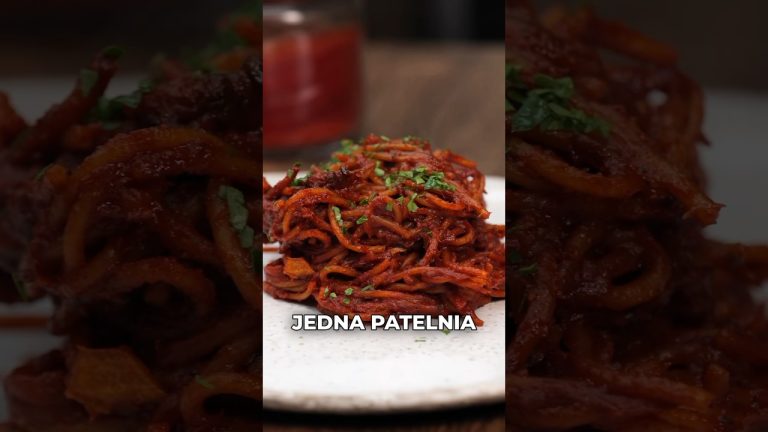 #makaron, który trzeba przypalić! 🍝 #coocharz #spaghetti #shorts #przepisy #prosteprzepisy