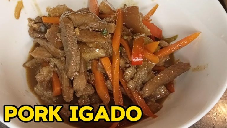 HOW TO COOK PORK IGADO | EASY RECIPE