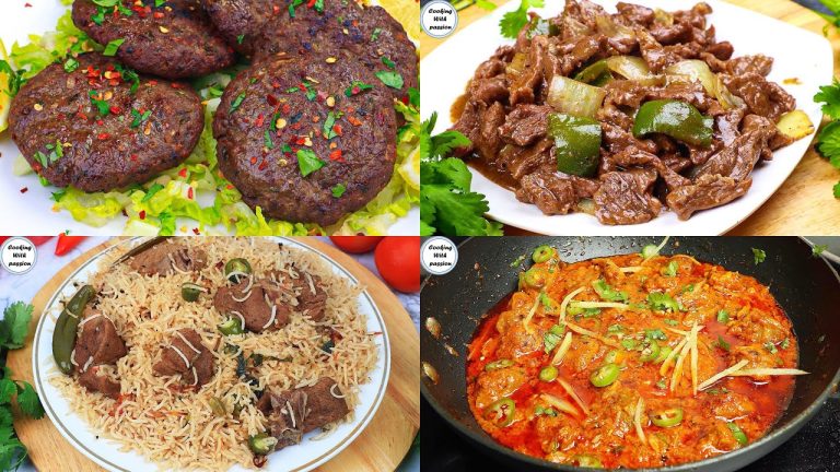 Mutton Recipes, Beef Recipes, Mutton Karahi, Beef Steak, Beef Yakhni Pulao, Beef Kabab, Eid Special