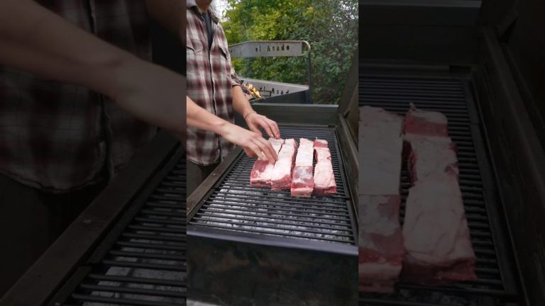 Nada más lindo que hacer un costillar, no? 🔥🔥