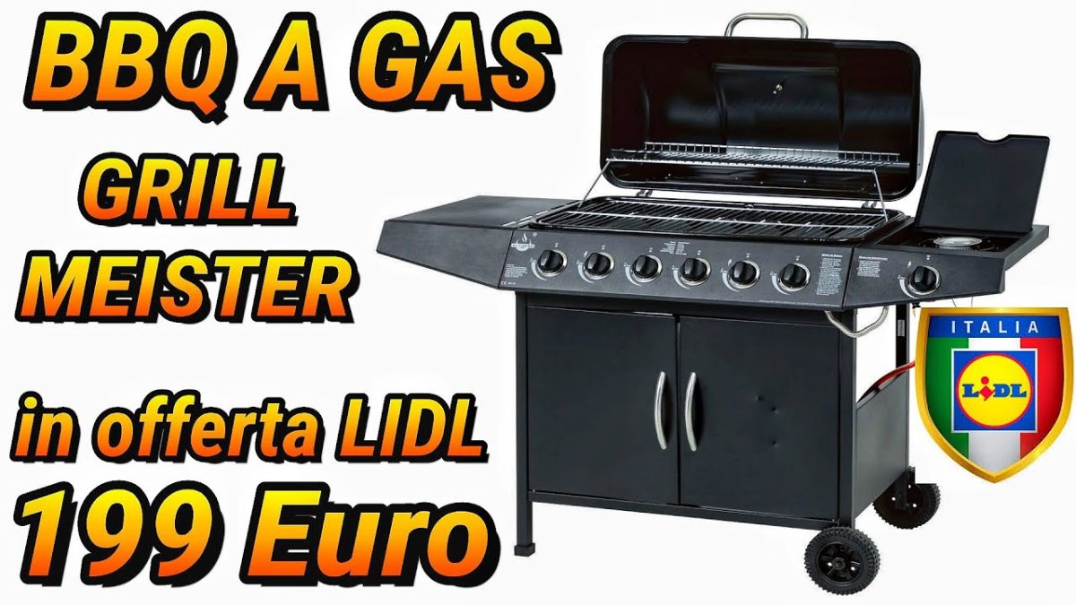 UNBOXING BBQ A GAS DELLA LIDL IN SUPER OFFERTA A 199 ANZICHÉ 249!😱