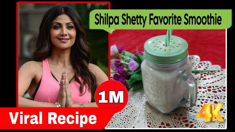 Shilpa Shetty's Favorite Oats Smoothie for Weightloss | Vegan MilkShake| Oats Smoothie Recipe #vegan