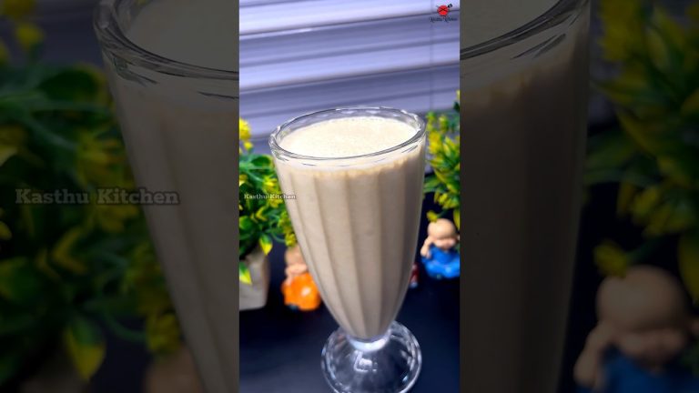 💥 Weight gain Milkshake recipe | Weight gain drink | banana milkshake @kasthukitchen2001 #shorts
