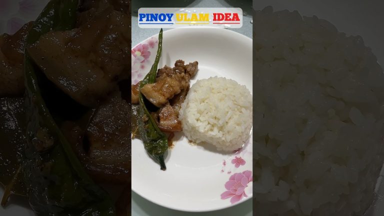 🇵🇭PINOY ULAM IDEA: Pork Adobo | Mrs Cheng