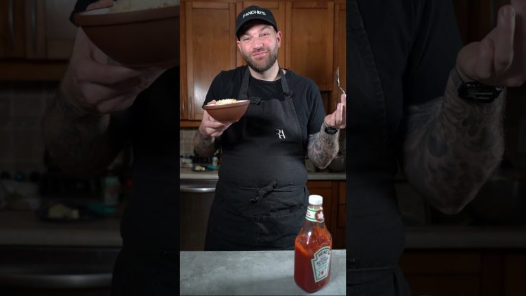 TOP 15 PASTA: 15)STUDENT’s MAC & KETCHUP #chefromainavril