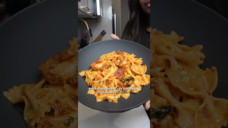 I LOVE CARBS – CREAMY SUN DRIED TOMATO PASTA #recipe