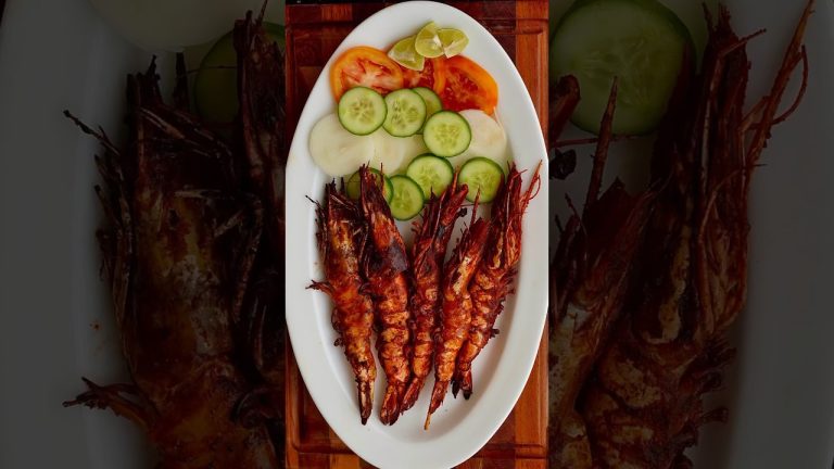 Kerala Style Prawns Grilled തനി നാടൻ സ്റ്റൈലിൽ ചെമ്മീൻ ഗ്രിൽ ചെയ്തത്#shorts#like#share#raidanmuneer