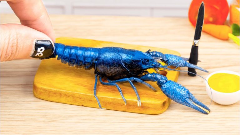 Best of Seafood Recipes- How To Cook Delicious Roasted Miniature Shrimp Cheese 🦞Miniature Cooking