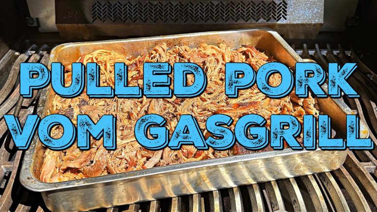 PULLED PORK VOM GASGRILL – Der BBQ Klassiker kinderleicht in nur 5 Stunden gemacht