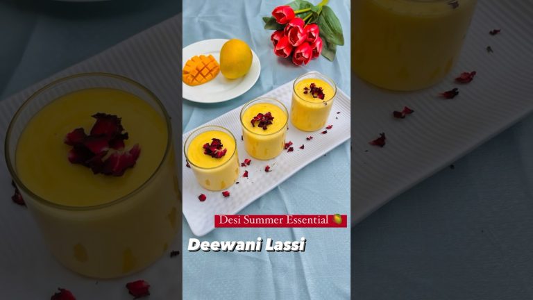 Deewani Lassi-Summer Essential #mango #lassie #drink #shorts #dahi #trending #smoothie