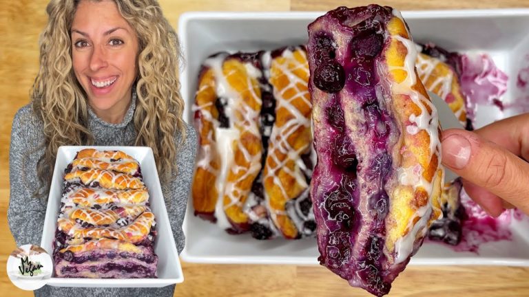 Easy Blueberry Pull-Apart Bread Recipe