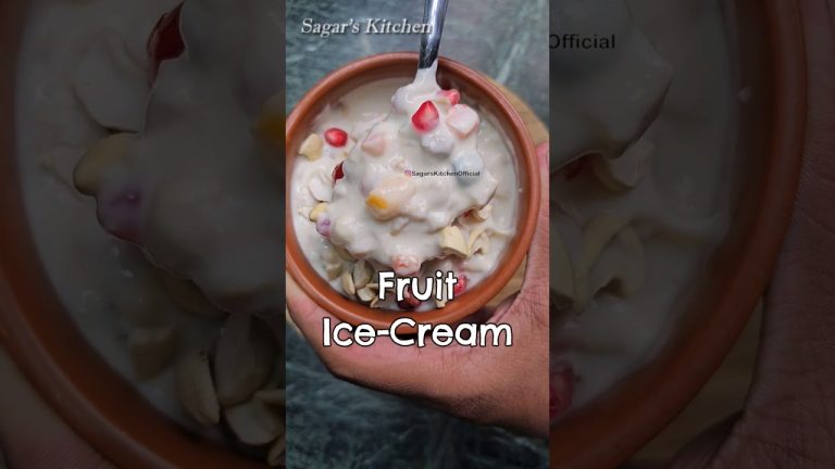 Fruit Ice-Cream New Way #Shorts