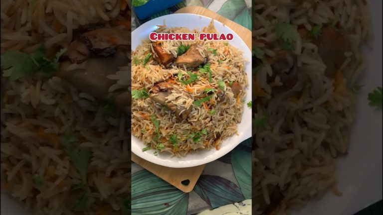 Chicken pulao #shorts