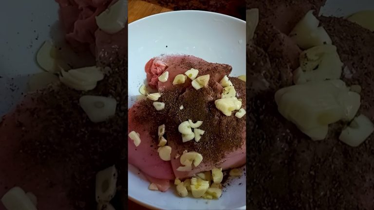 🍋 Healthy Lemon Garlic Chicken Breast Recipe🍗 Part 1  #food #cookingtutorial #chickendishes #food