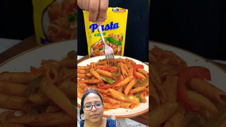 Desi Masala Pasta 🍝#shortvideoviral #youtubeshorts#viralvideo #cookingvideo‎‎‎‎‎ ‎@indianasmrworld 