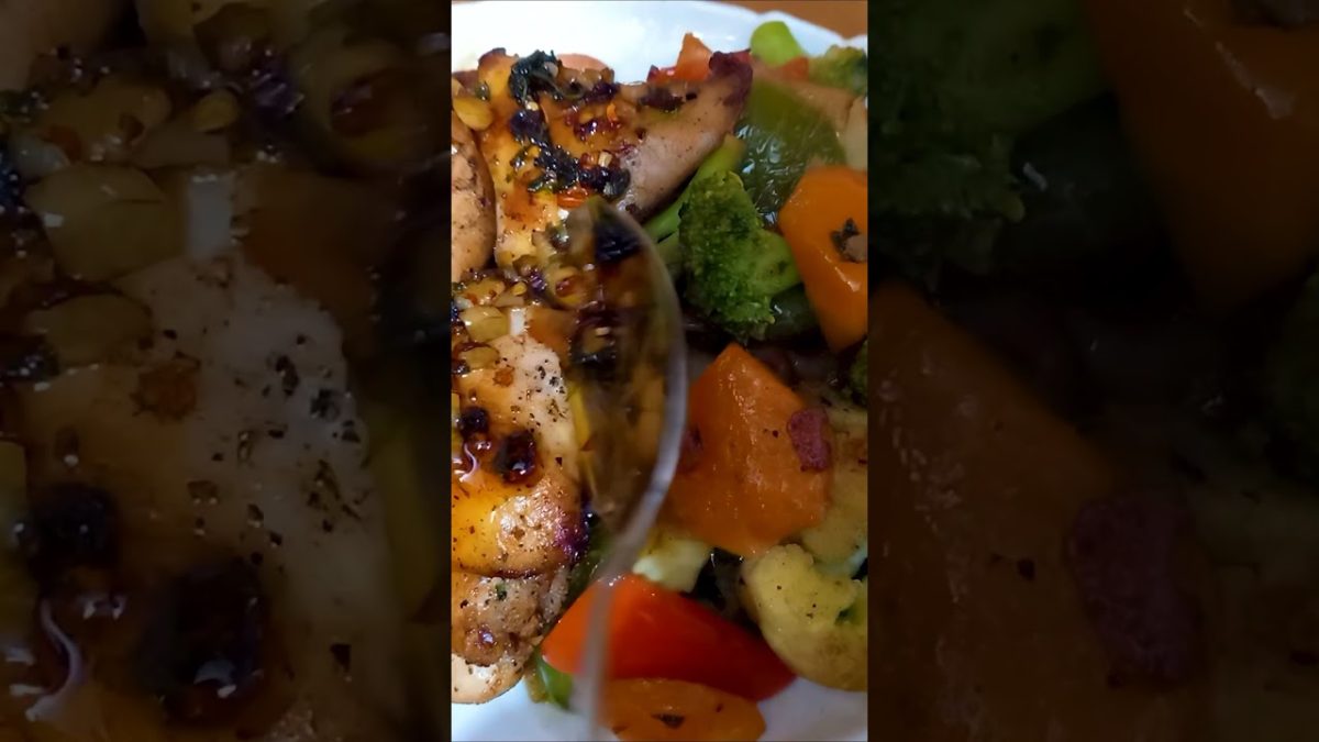 🍋 Healthy Lemon Garlic Chicken Breast Recipe🍗 Part 7 #food #cookingtutorial #chickendishes #food