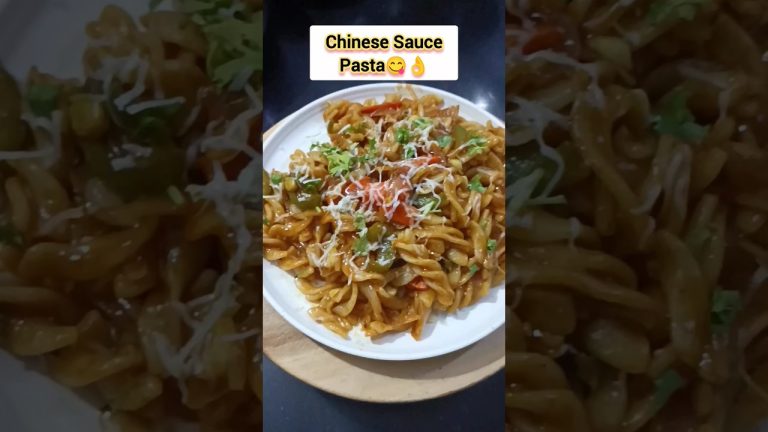 Chinese Sauce Pasta😋👌#pasta #chinesepasta #gvk
