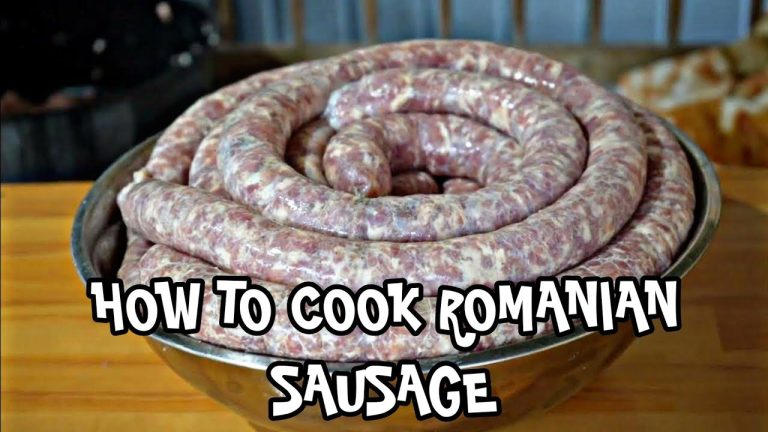 Homemade Pork Romanian Sausage ! Cooking Traditional Sausages